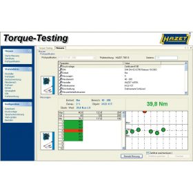 Prüfsoftware Torque-Testing