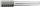 Hartmetall Frässtifte ∙ 6 mm